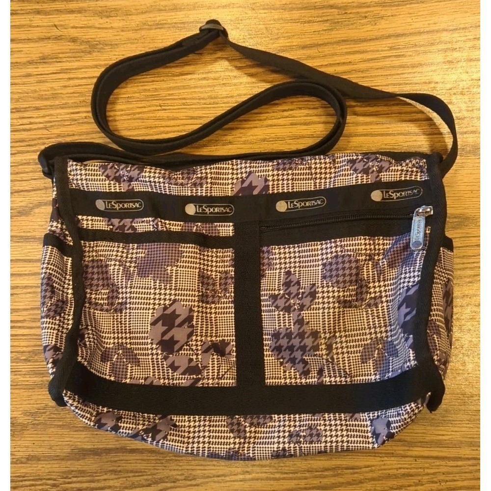 Lesportsac Unique Print Shoulder Crossbody Bag Purse